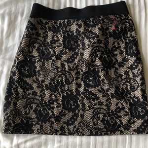 Flower patterned skirt